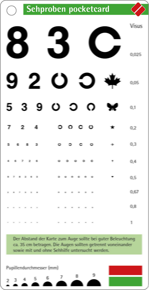 Sehproben pocketcard - Bernhard Steger