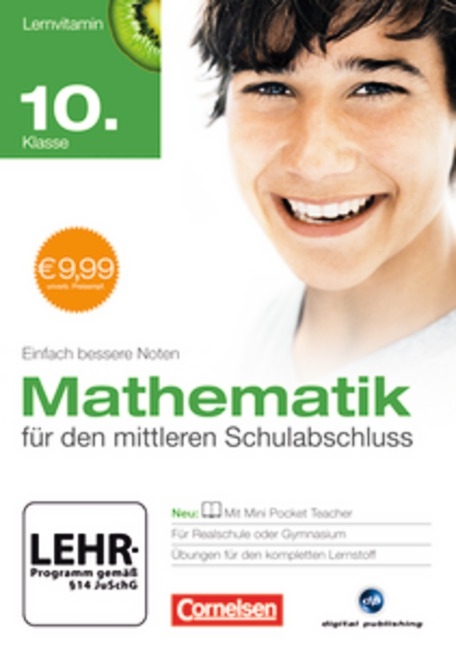 Lernvitamine - Bisherige Ausgabe - Lernvitamin Mathematik / 10. Schuljahr - Abschlusstrainer