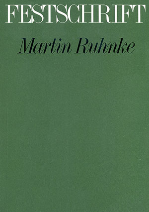 Martin Ruhnke zum 65. Geburtstag