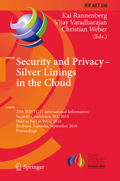 Security and Privacy - Silver Linings in the Cloud - 
