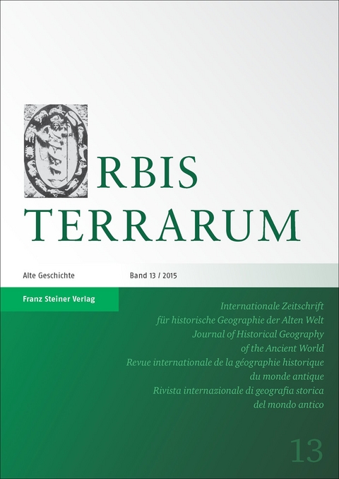 Orbis Terrarum 13 (2015) - 