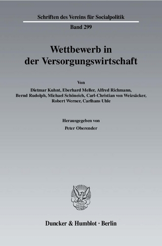 Wettbewerb in der Versorgungswirtschaft.