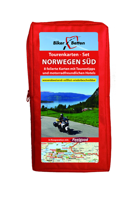 Tourenkarten Set Norwegen S&uuml;d (FolyMaps) - Ralf Schr&ouml;der