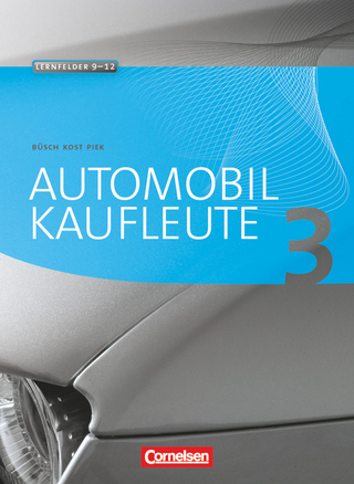 Automobilkaufleute - Band 3: Lernfelder 9-12
