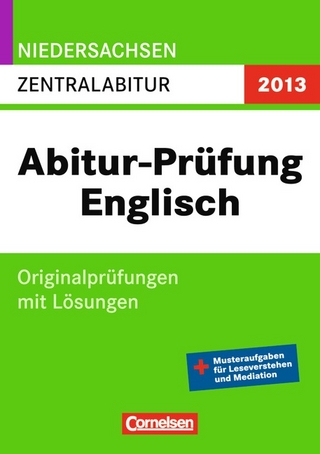 Abitur-Originalprüfungen Englisch - Niedersachsen 2011 / Zentralabitur