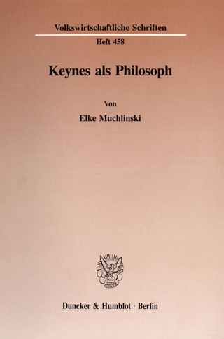 Keynes als Philosoph.