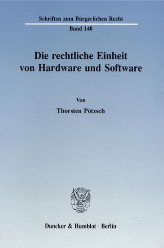 Die rechtliche Einheit von Hardware und Software.