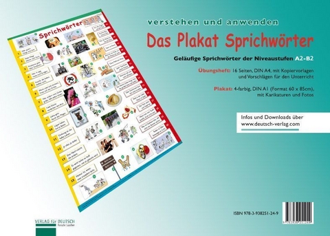 Plakat Sprichw&ouml;rter - Renate Luscher
