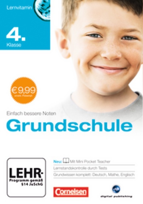Lernvitamine - Bisherige Ausgabe - Lernvitamin Grundschule / 4. Schuljahr - Kompletttrainer Deutsch, Englisch, Mathematik