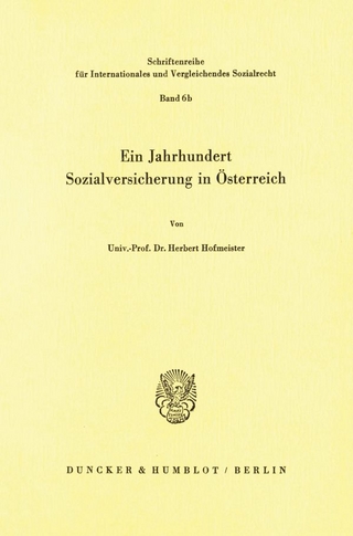 Ein Jahrhundert Sozialversicherung in Österreich.