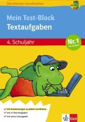 Mein Test-Block Textaufgaben 4. Schuljahr