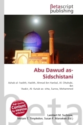 Abu Dawud As-Sidschistani - Lambert M Surhone, Miriam T Timpledon, Susan F Marseken