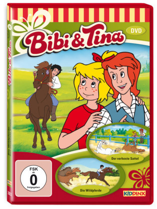 Bibi & Tina - Die Wildpferde / Der verhexte Sattel, 1 DVD - 