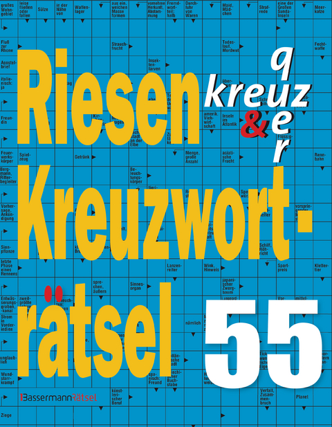 Riesen-Kreuzwortr&auml;tsel 55 - Eberhard Kr&uuml;ger