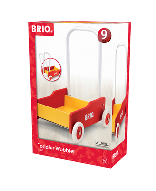 BRIO Infant/ Toddler - Lauflernwagen, rot/gelb