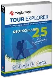 Deutschland gesamt 5.0 (1 : 25.000), DVD-ROMs