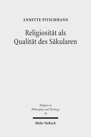 Religiosität als Qualität des Säkularen
