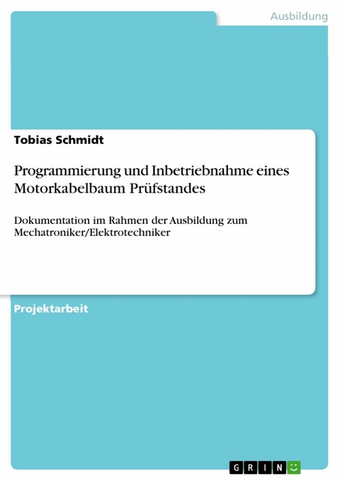 Programmierung und Inbetriebnahme eines Motorkabelbaum Pr&uuml;fstandes - Tobias Schmidt