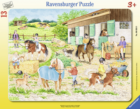 Reiterhof (Rahmenpuzzle) - 