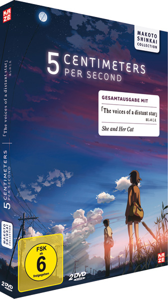 Voices of a Distant Star / 5 Centimeters per Second - Box, 2 DVDs