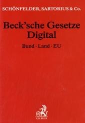 Beck'sche Gesetze Digital DVD