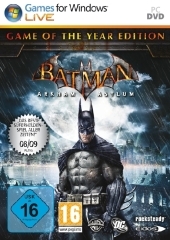 Batman Arkham Asylum, Game of the Year Edition, DVD-ROM