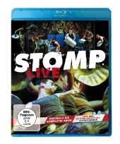 Stomp, Live 2008, 1 Blu-ray (englisches OmU) -  Stomp