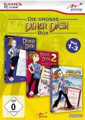 Die grosse Diner Dash-Box, 3 CD-ROMs