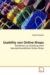 Usability von Online-Shops - Tatsiana Nozynski