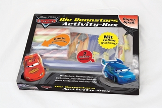 Cars, Die Rennstars Activity Box