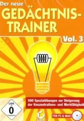 Der neue Ged&auml;chtnistrainer, CD-ROM. Tl.3