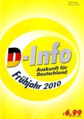 D-Info Fr&uuml;hjahr 2010, 1 CD-ROM