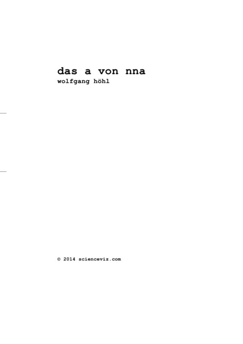 das a von nna - Wolfgang H&ouml;hl