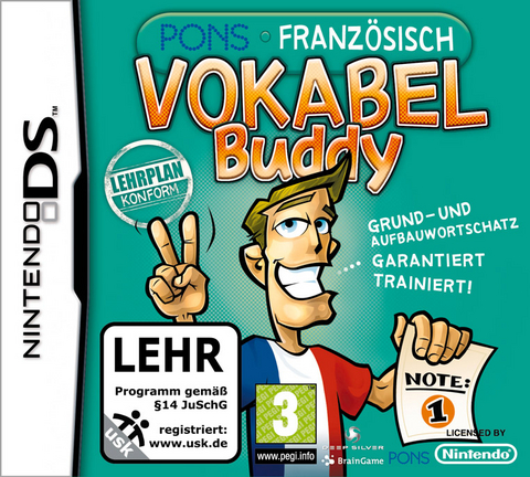 PONS Vokabel Buddy Franz&ouml;sisch, Nintendo DS-Spiel