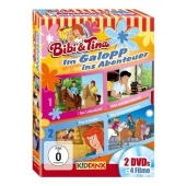 Bibi & Tina - Im Galopp ins Abenteuer, 2 DVD-Videos - 