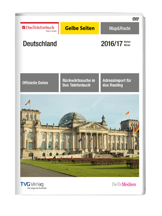 Das Telefonbuch Gelbe Seiten Map&Route Herbst/Winter 2016/17, 1 DVD-ROM