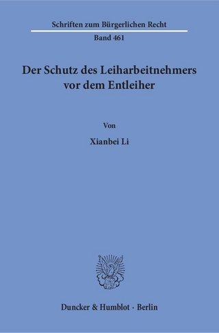 Der Schutz des Leiharbeitnehmers vor dem Entleiher.