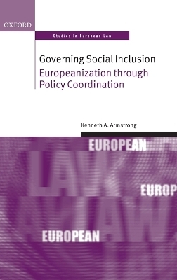 Governing Social Inclusion - Kenneth A. Armstrong
