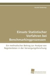 Einsatz Statistischer Verfahren bei  Benchmarkingprozessen