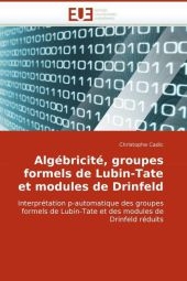 Alg�bricit�, Groupes Formels de Lubin-Tate Et Modules de Drinfeld