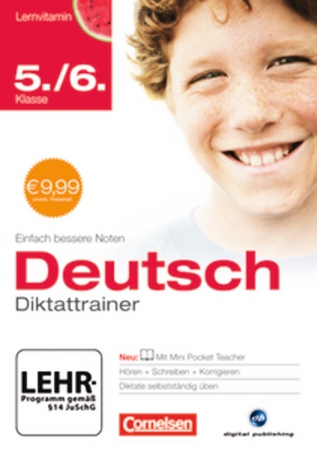 Lernvitamine - Bisherige Ausgabe - Lernvitamin Deutsch / 5./6. Schuljahr - Diktattrainer