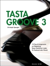 Tasta Groove, für Keyboard + Klavier, m. Audio-CD. Bd.3