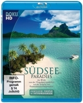 Südsee Paradies - Ein Blick aus der Vogelperspektive auf die Inseln von Französisch-Polynesien, 1 Blu-ray