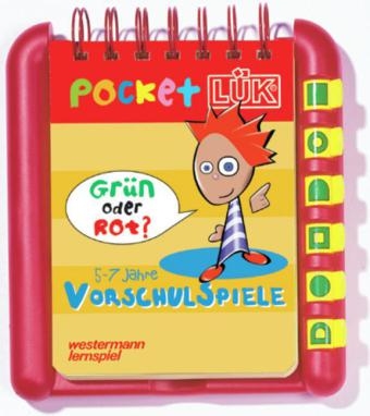 Vorschulspiele, Kontrollger&auml;t mit Spiralbuchblock - 