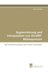 Segmentierung und Interpolation von 4D-MRT-Bildsequenzen - Dennis S&auml;ring