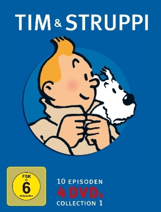 Tim und Struppi Collection, 4 DVDs. Tl.1