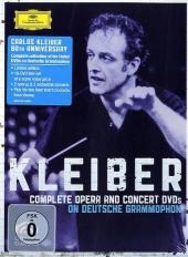 Kleiber - Complete Opera and Concert DVDs on Deutsche Grammophon, 10 DVD. Kleiber - S&auml;mtliche Opern- und Konzert-DVDs auf Deutsche Grammophon, 10 DVD