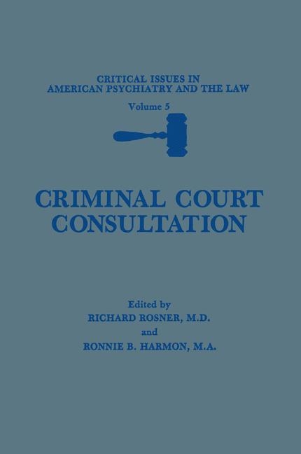 Criminal Court Consultation - 