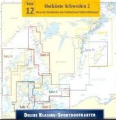 Delius Klasing-Sportbootkarten Ostk&uuml;ste Schweden, 1 CD-ROM. Tl.2