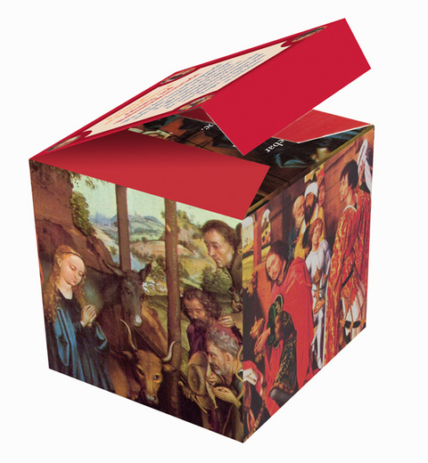 Weihnachts-Kunst-W&uuml;rfel